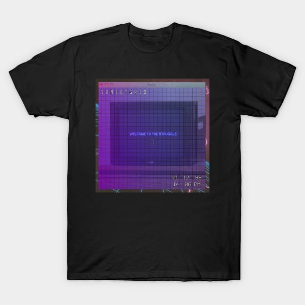 Mac Grid T-Shirt by bluescreen